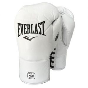 Перчатки боевые Everlast MX Pro Fight 10oz белые