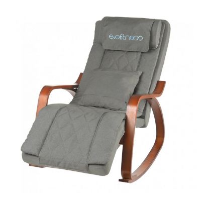 Массажное кресло-качалка Evo Fitness Home Gray