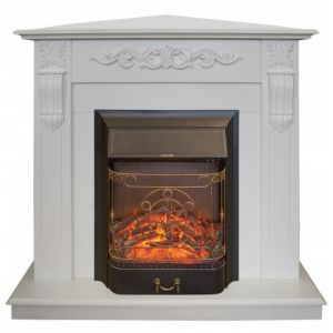   Real Flame Dominica Corner WT   Fobos s Lux BL/BR, Majestic s Lux BL/BR